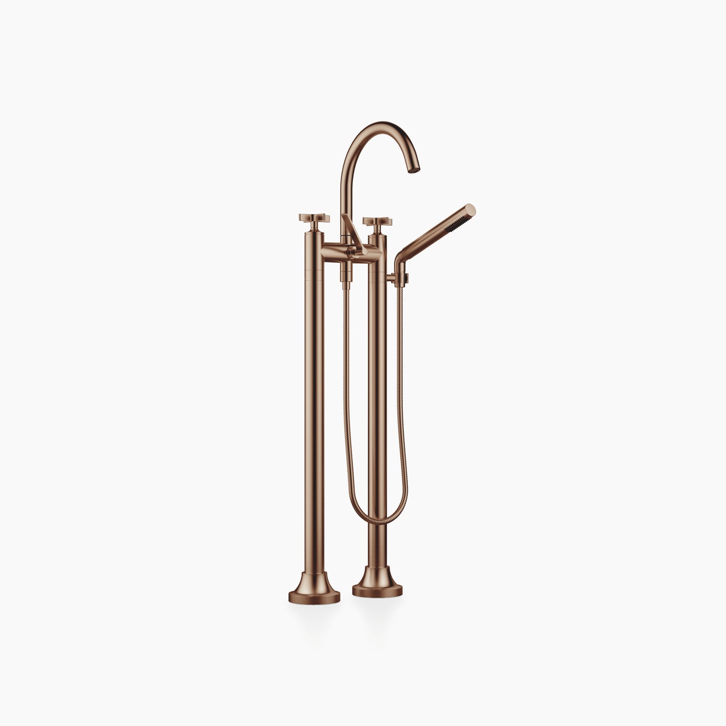 Dornbracht 25943809 Vaia Two-Hole Tub Mixer For Freestanding Installation With Hand Shower Set