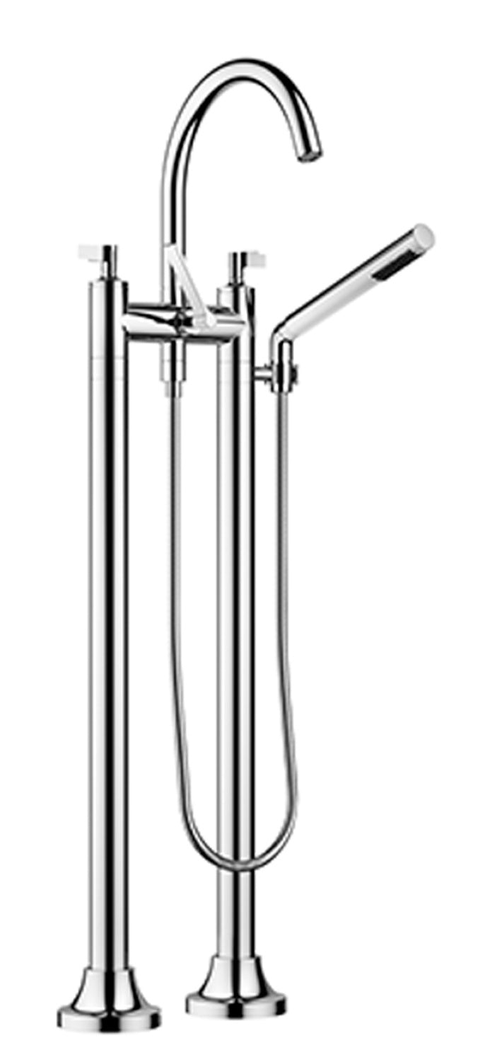 Dornbracht 25943819 Vaia Two-Hole Tub Mixer For Freestanding Installation With Hand Shower Set - Parent