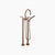 Dornbracht 25943882 Tara Two-Hole Tub Mixer For Freestanding Installation With Hand Shower Set
