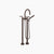 Dornbracht 25943882 Tara Two-Hole Tub Mixer For Freestanding Installation With Hand Shower Set