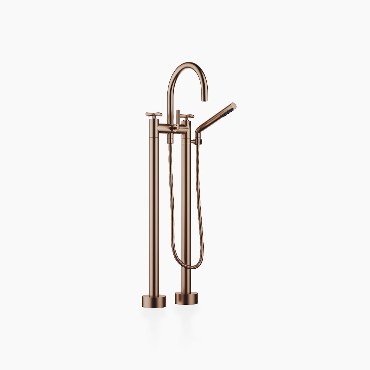 Dornbracht 25943892 Tara Two-Hole Tub Mixer For Freestanding Installation With Hand Shower Set