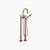 Dornbracht 25943892 Tara Two-Hole Tub Mixer For Freestanding Installation With Hand Shower Set