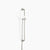 Dornbracht 26412404 Coya Slide Bar Set Without Hand Shower
