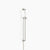 Dornbracht 26412892 Tara Slide Bar Set