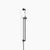 Dornbracht 26412892 Tara Slide Bar Set