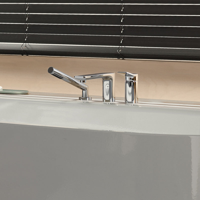 Dornbracht 27412845 Lissé Three-Hole Single-Lever Tub Mixer For Deck-Mounted Tub Installation - Parent