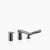 Dornbracht 27412845 Lissé Three-Hole Single-Lever Tub Mixer For Deck-Mounted Tub Installation