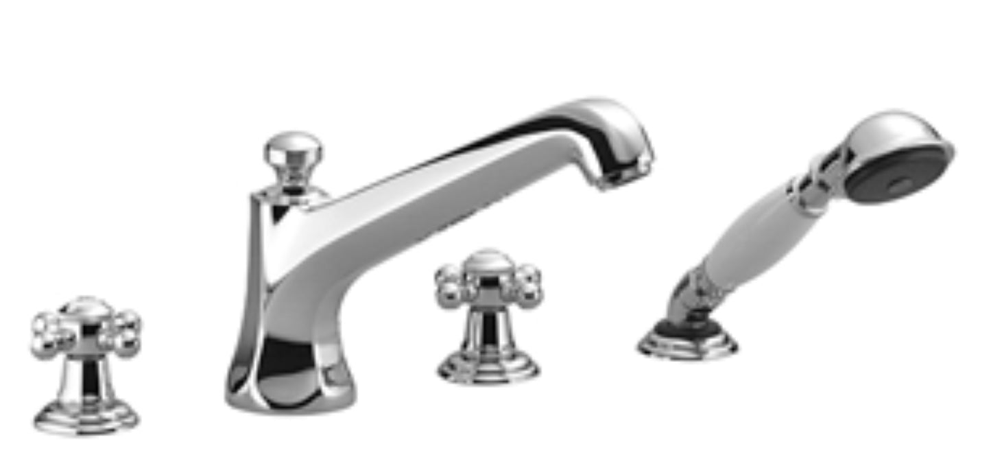 Dornbracht 27502360 Madison Deck-Mounted Tub Mixer, With Hand Shower Set For Deck-Mounted Tub Installation - Parent