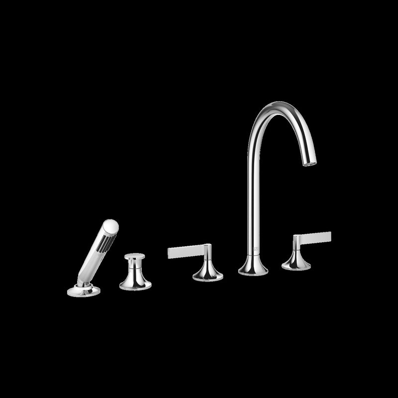 Dornbracht 27522819 Vaia Five Hole Tub Set For Deck-Mounted Tub Installation With Diverter - Parent