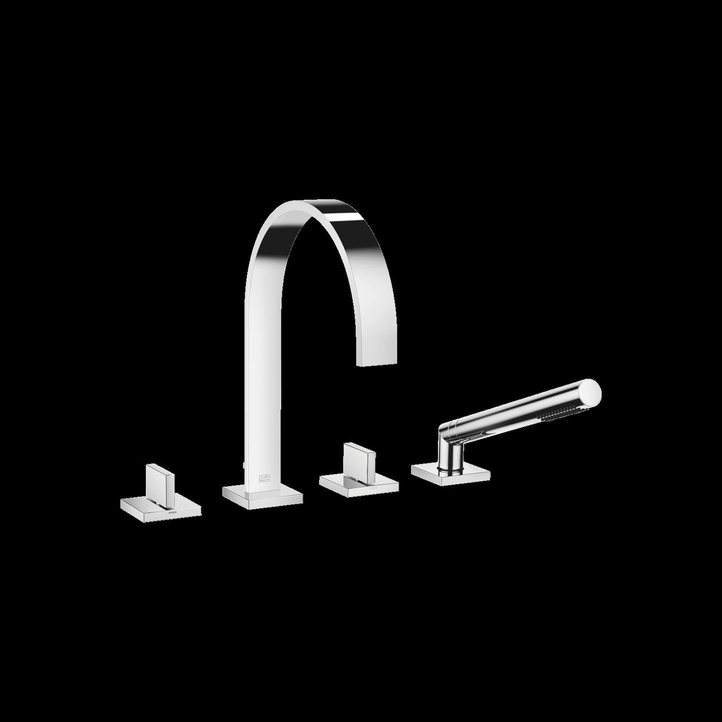 Dornbracht 27532782 MEM Deck-Mounted Tub Mixer, With Hand Shower Set For Deck-Mounted Tub Installation - Parent