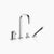 Dornbracht 27632404 Coya Deck-Mounted Tub Mixer, With Hand Shower Set For Deck-Mounted Tub Installation - Parent