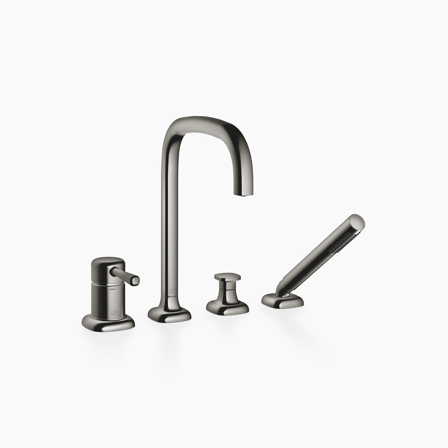 Dornbracht 27632404 Coya Deck-Mounted Tub Mixer, With Hand Shower Set For Deck-Mounted Tub Installation