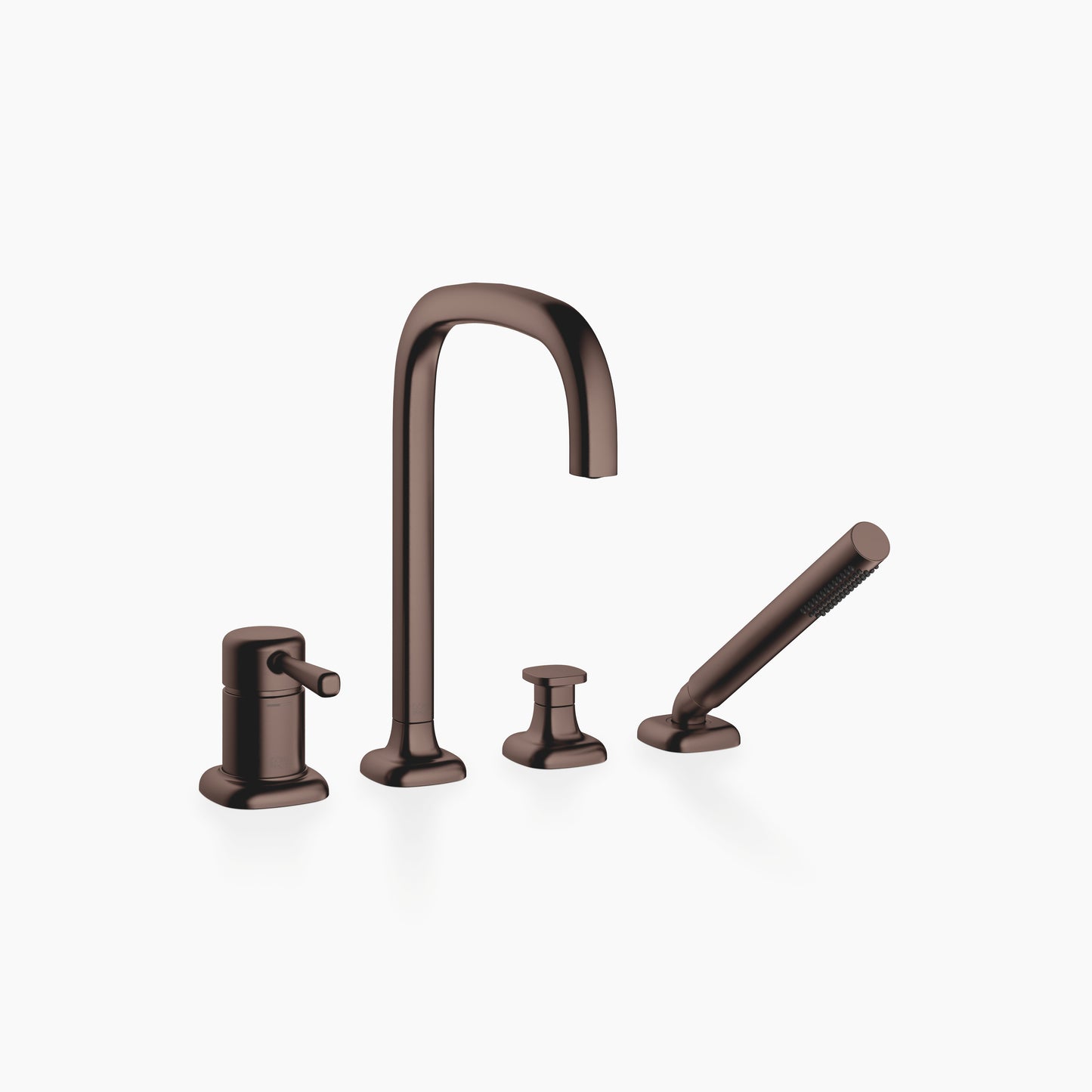 Dornbracht 27632404 Coya Deck-Mounted Tub Mixer, With Hand Shower Set For Deck-Mounted Tub Installation