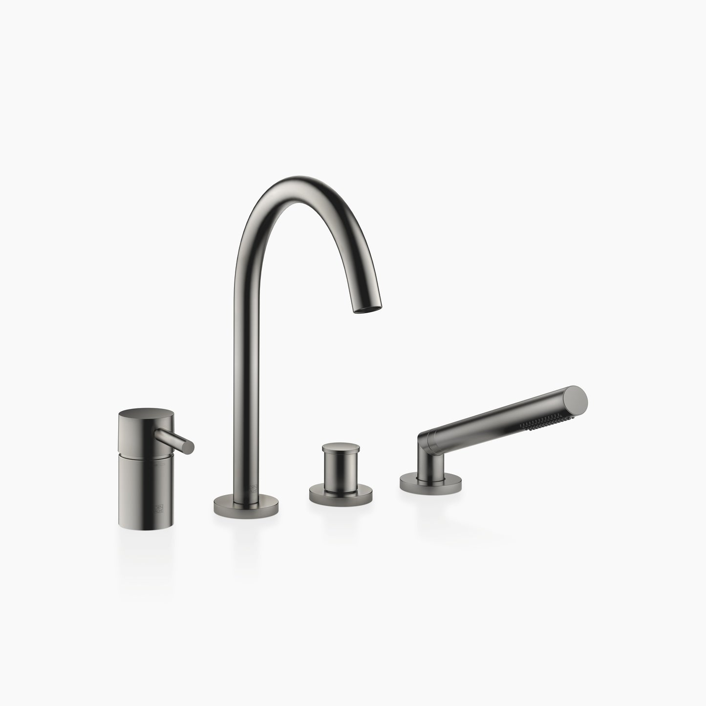 Dornbracht 27632661 Meta Deck-Mounted Tub Mixer, With Hand Shower Set For Deck-Mounted Tub Installation