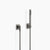 Dornbracht 27802845 Lissé Hand Shower Set With Individual Flanges