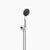 Dornbracht 27803660 Hand Shower Set With Integrated Wall Bracket