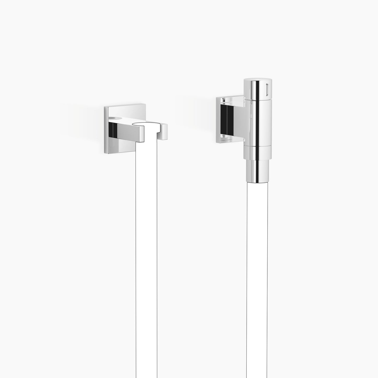 Dornbracht 27841979 Water Tube Kneipp Wall Elbow With Hose Bracket With Individual Flanges - Parent