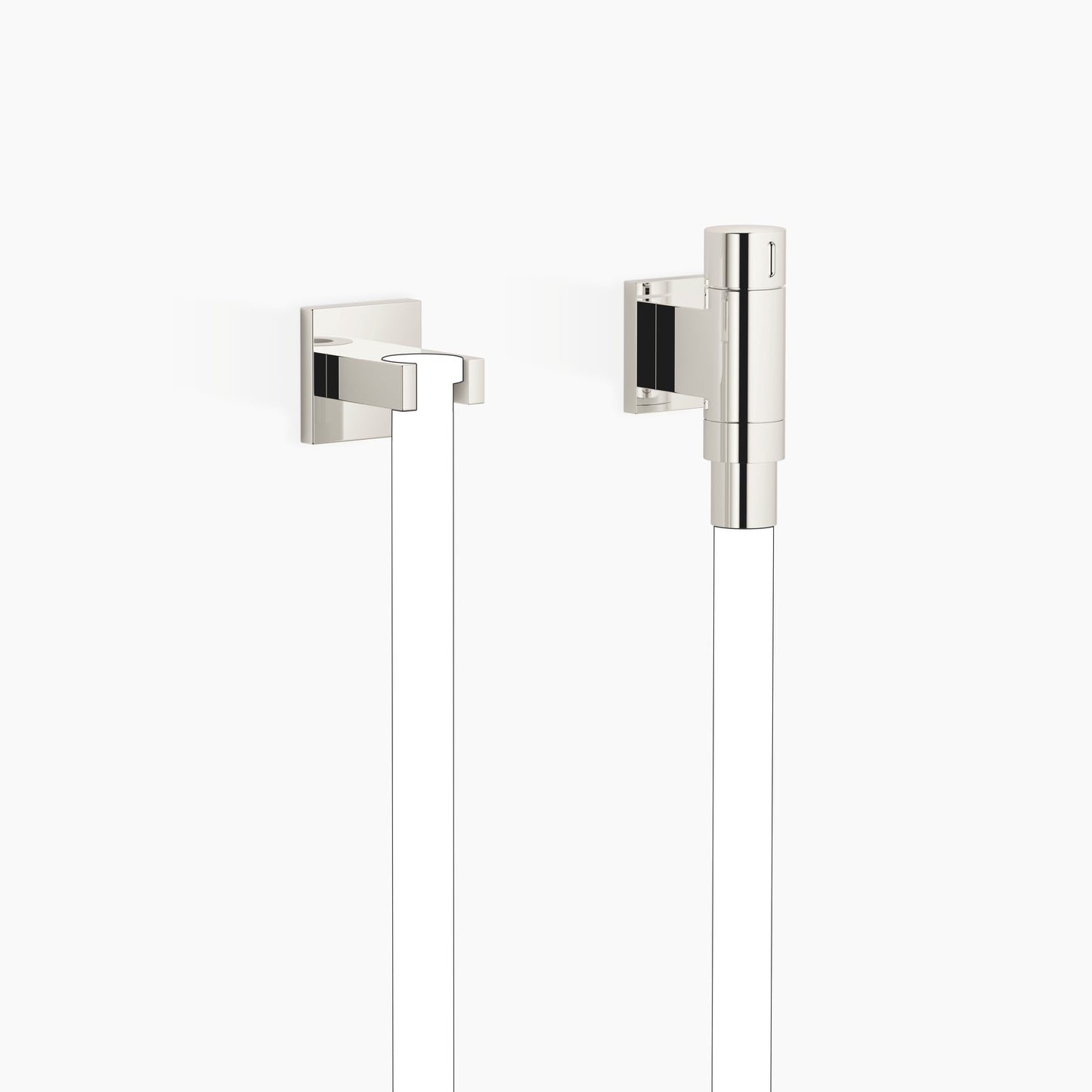 Dornbracht 27841979 Water Tube Kneipp Wall Elbow With Hose Bracket With Individual Flanges