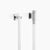Dornbracht 27841979 Water Tube Kneipp Wall Elbow With Hose Bracket With Individual Flanges