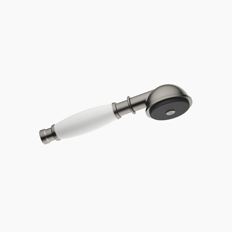 Dornbracht 28002970 Madison Metal Hand Shower With Porcelain (White) Handle