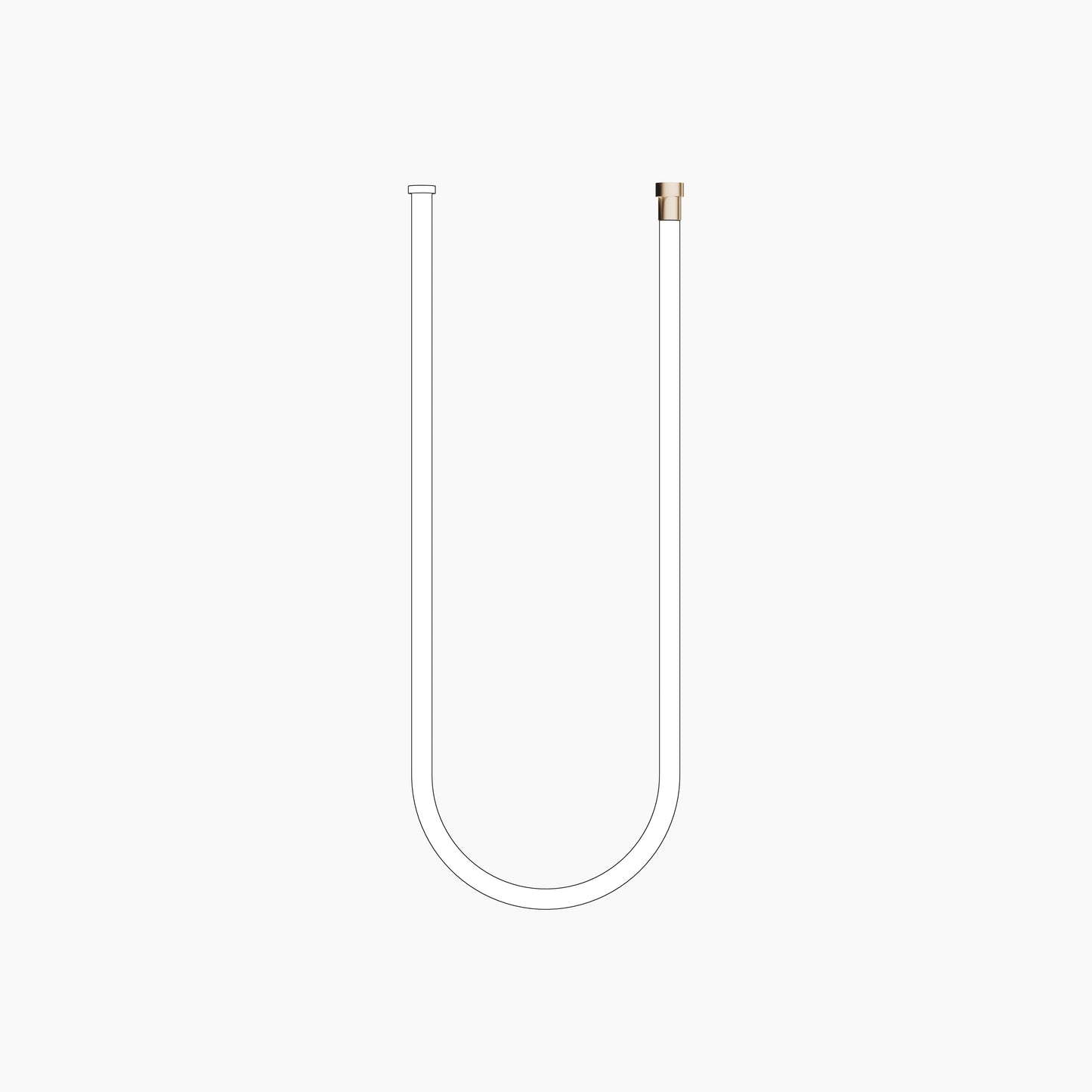 Dornbracht 28285979 Water Tube Kneipp Hose White 78-3/4"
