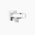 Dornbracht 28490970 Wall Elbow With Integrated Wall Bracket