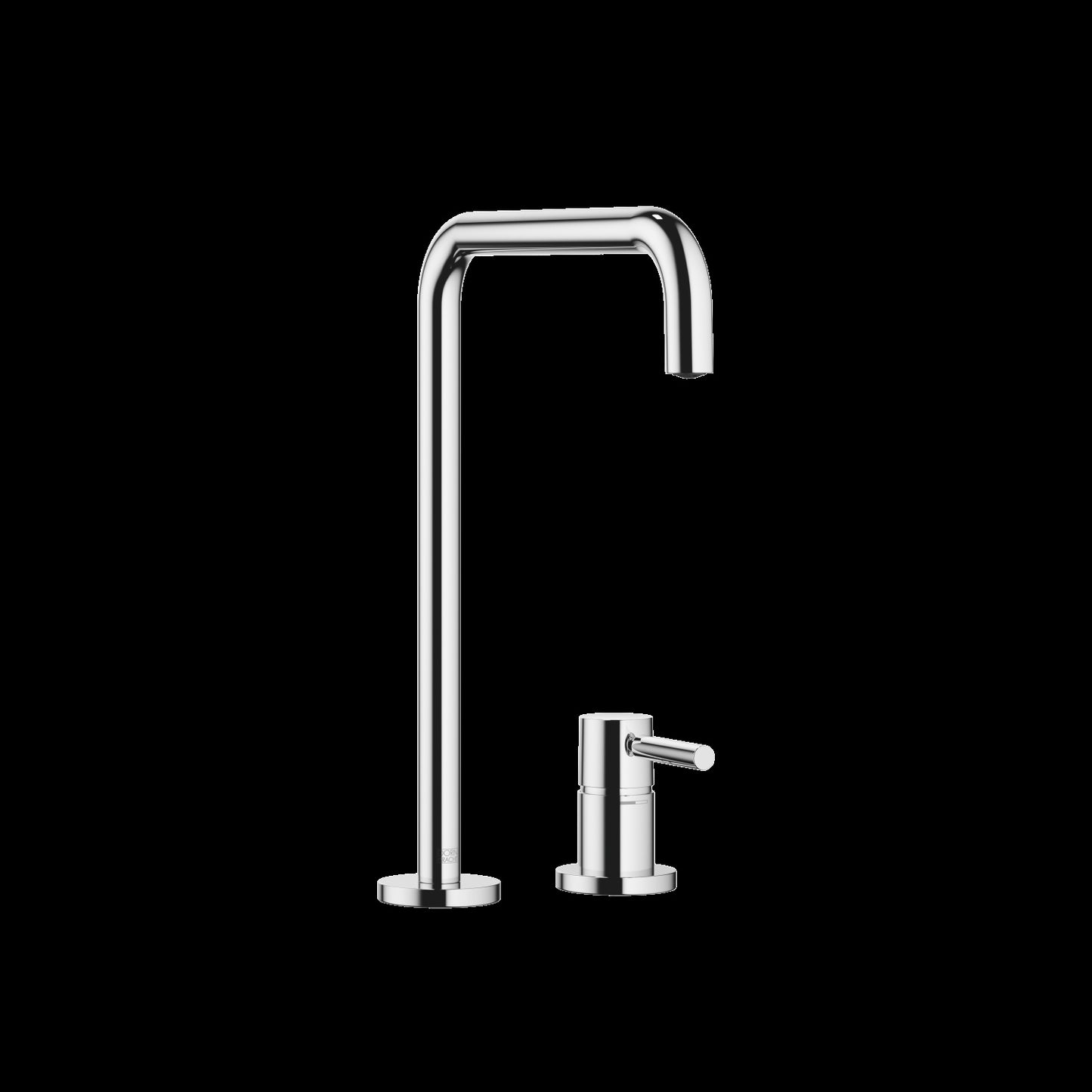 Dornbracht 32815861 Meta Square Two-Hole Mixer With Individual Flanges - Parent