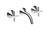 Dornbracht 36702809 Vaia Wall-Mounted Three-Hole Lavatory Mixer Without Drain - Parent