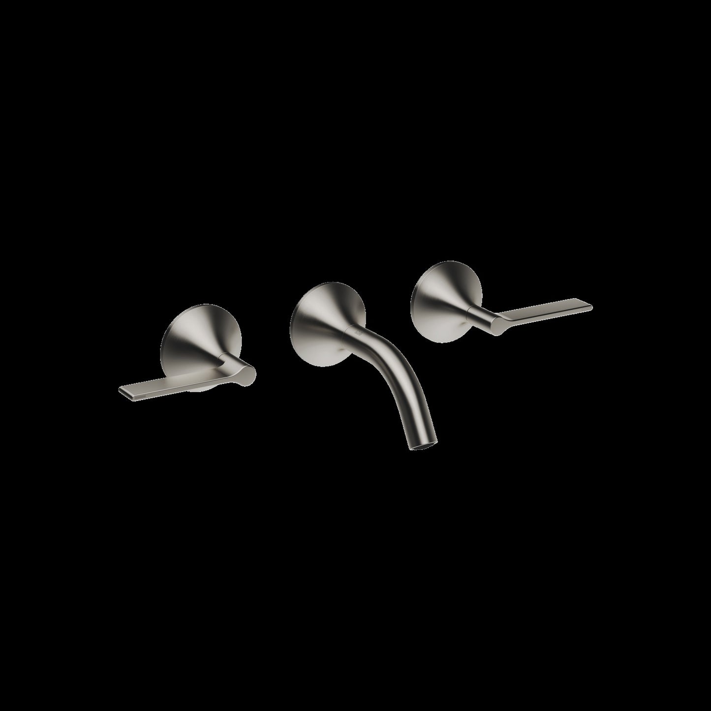 Dornbracht 36702819 Vaia Wall-Mounted Three-Hole Lavatory Mixer Without Drain