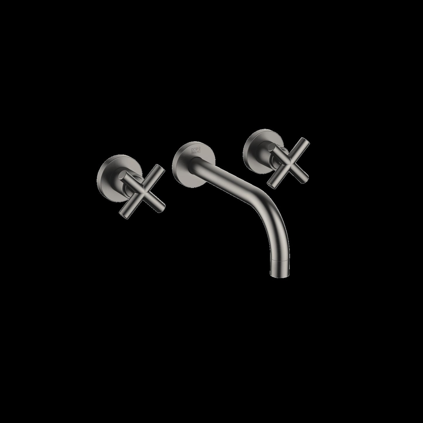 Dornbracht 36712892 Tara Wall-Mounted Three-Hole Lavatory Mixer Without Drain