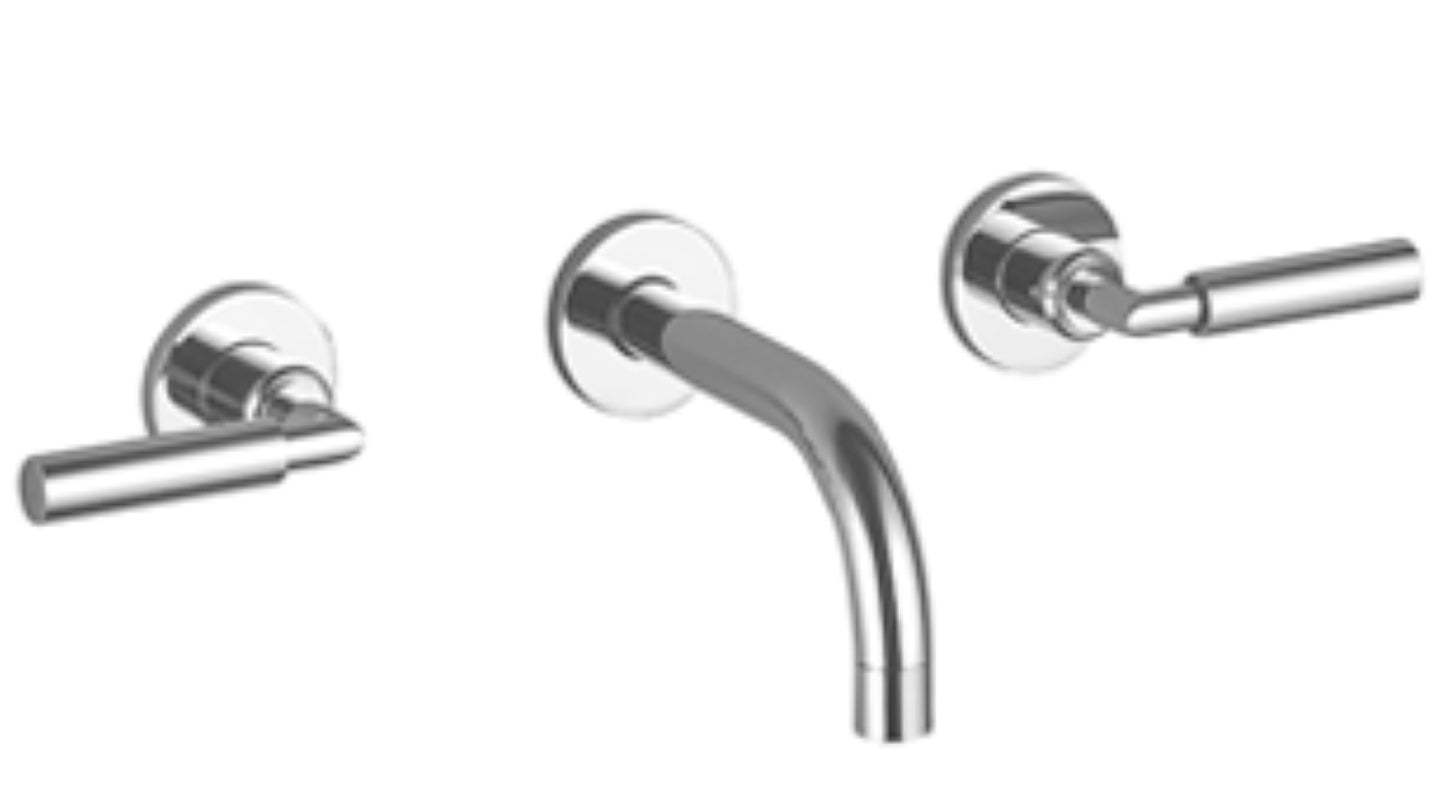 Dornbracht 36717882 Tara Wall-Mounted Three-Hole Lavatory Mixer Without Drain - Parent