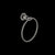 Dornbracht 83200892 Tara Towel Ring Round