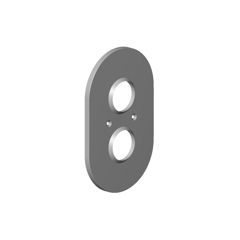 Dornbracht 90110205800 Cover With Volume Control 151 X 241 X 16 MM - Parent