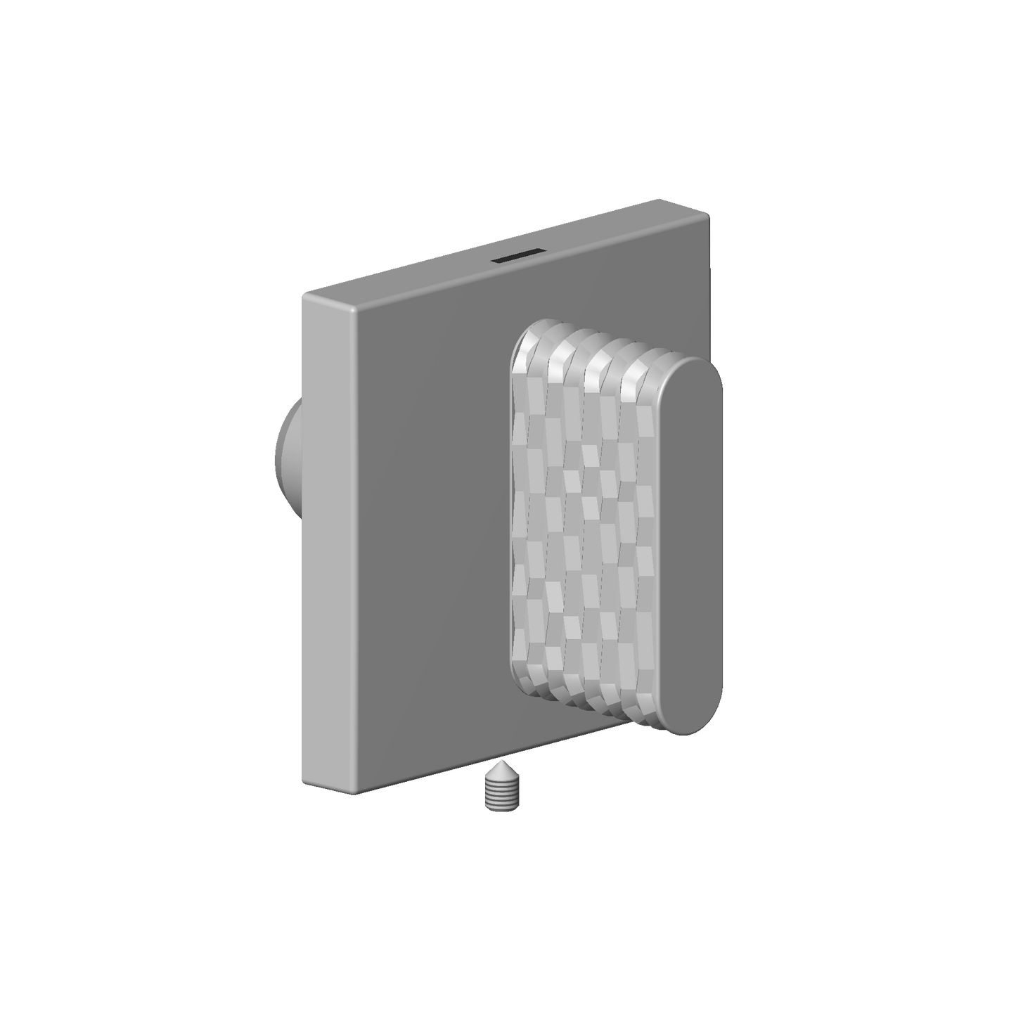 Dornbracht 90207005303 Handle For Flush-Mount Wall Hot Oval Step 60 X 60 X 40 MM