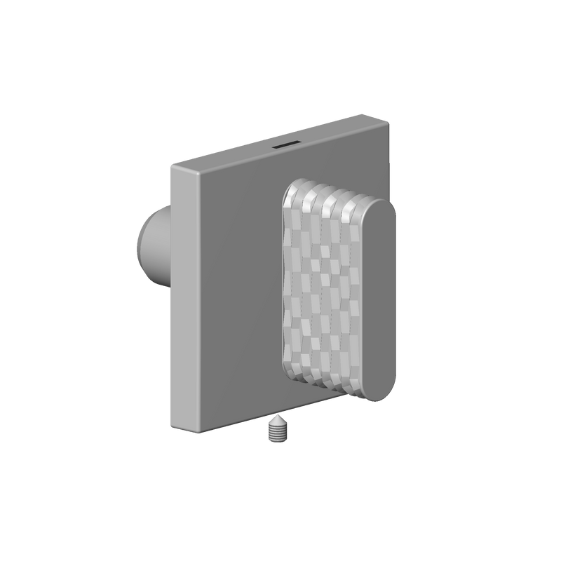 Dornbracht 90207005305 Handle For Bathtub Hot Oval Step 60 X 60 X 40 MM - Parent