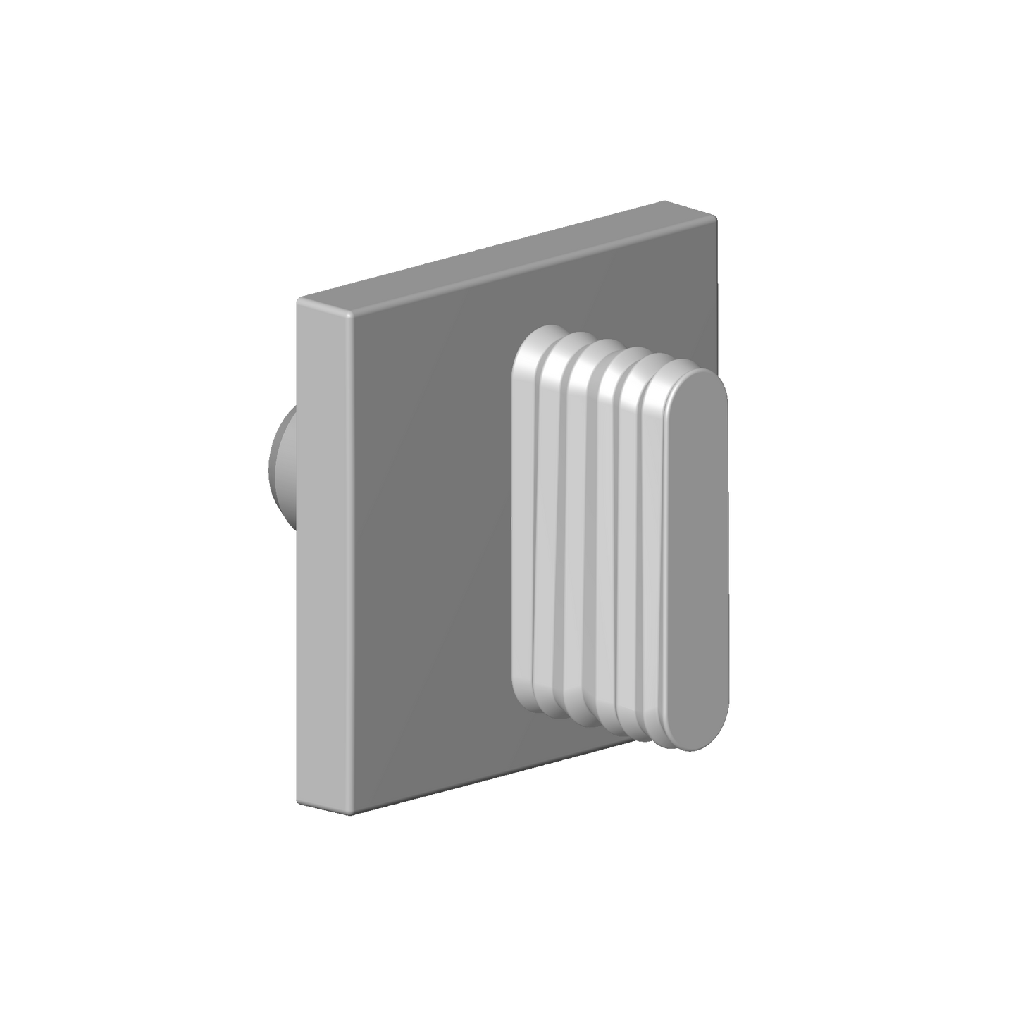 Dornbracht 90207005501 Handle For Flush-Mount Wall Neutral Oval Bolt 60 X 60 X 40 MM