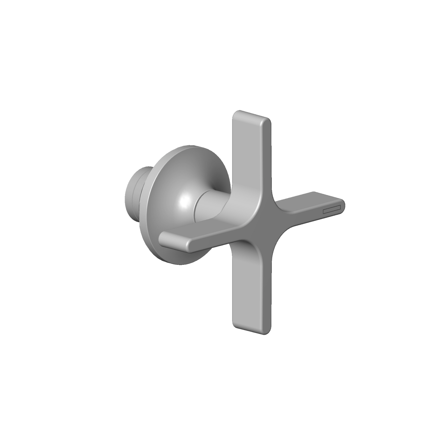 Dornbracht 90208001001 Handle For Shower / Bathtub Wall-Mounted Cold Ø 71 X 63 MM