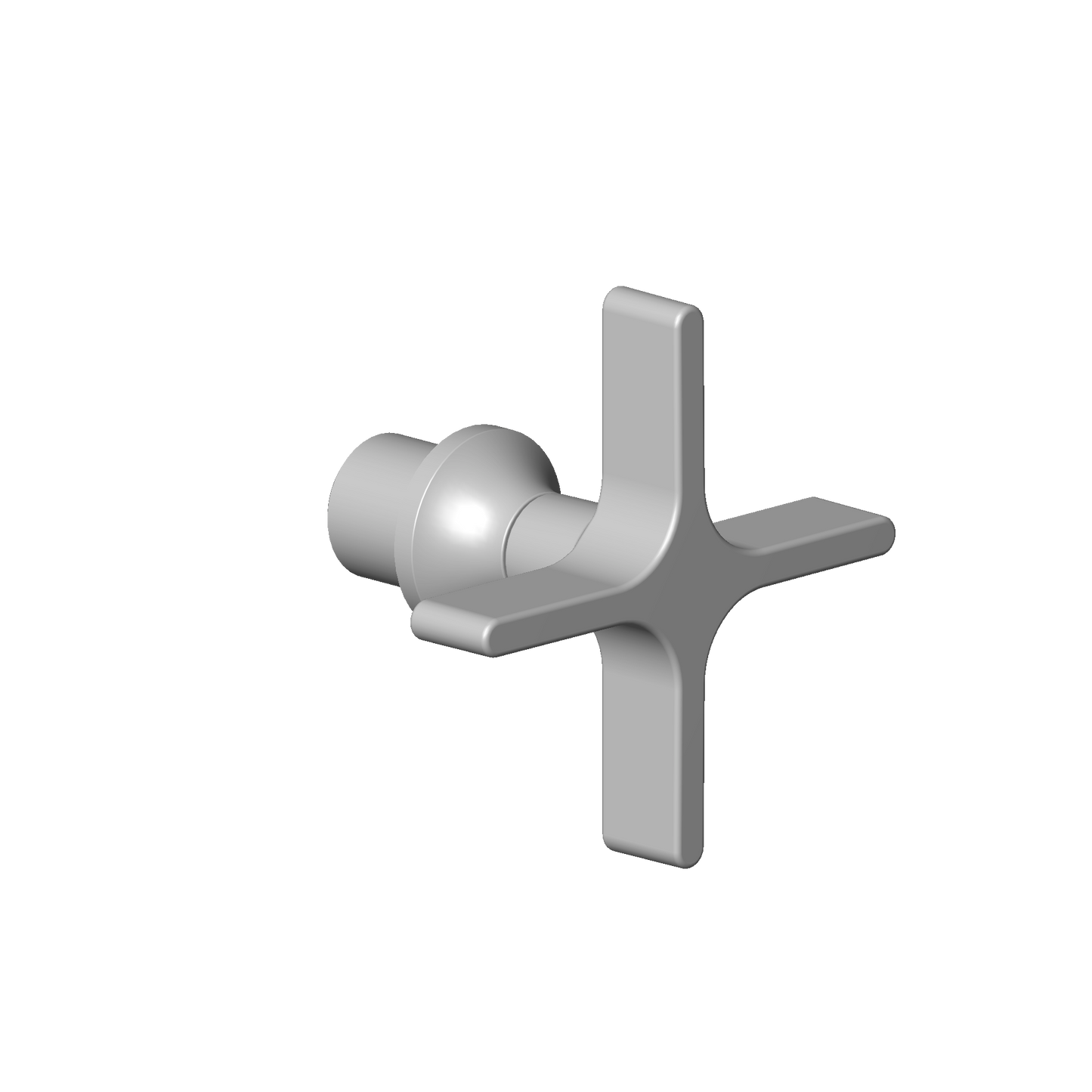 Dornbracht 90208001401 Handle For 2- / 3-Way Diverter Neutral Ø 72 X 55 MM