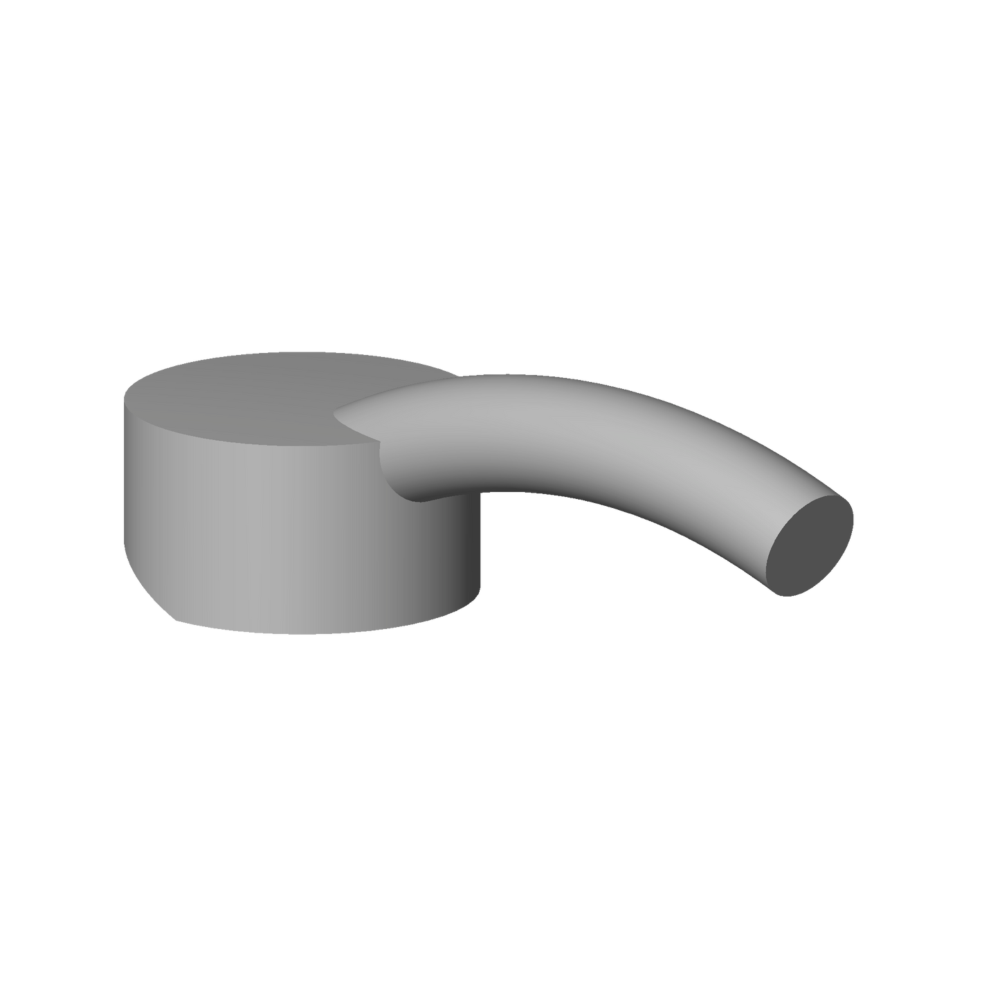 Dornbracht 90208704000-00 Handle Lever 50 X 41 X 129 Mm - Chrome