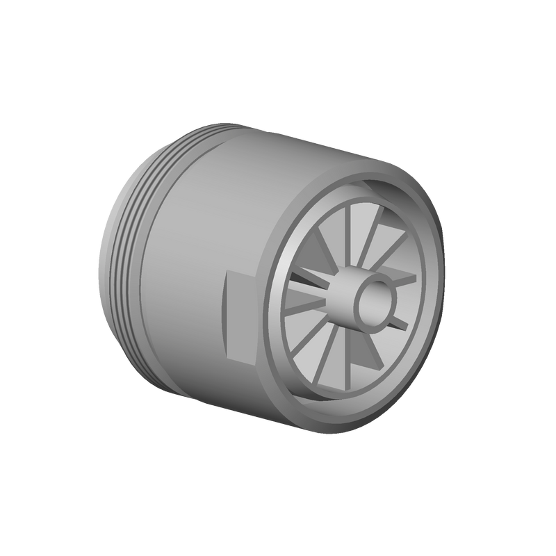 Dornbracht 90230101800-00 Aerator Low Pressure M18X1 Male - Chrome
