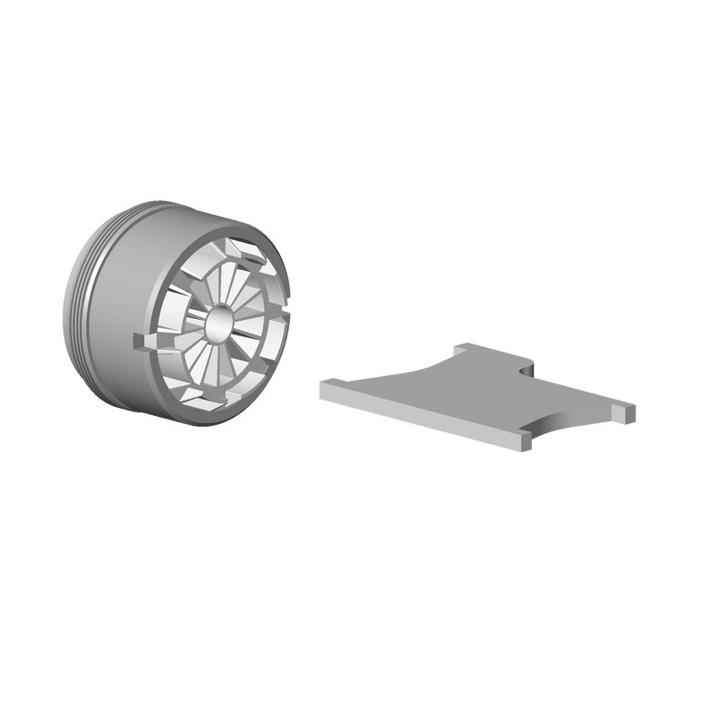 Dornbracht 90230102602 Aerator Low Pressure M24X1 Male - Parent