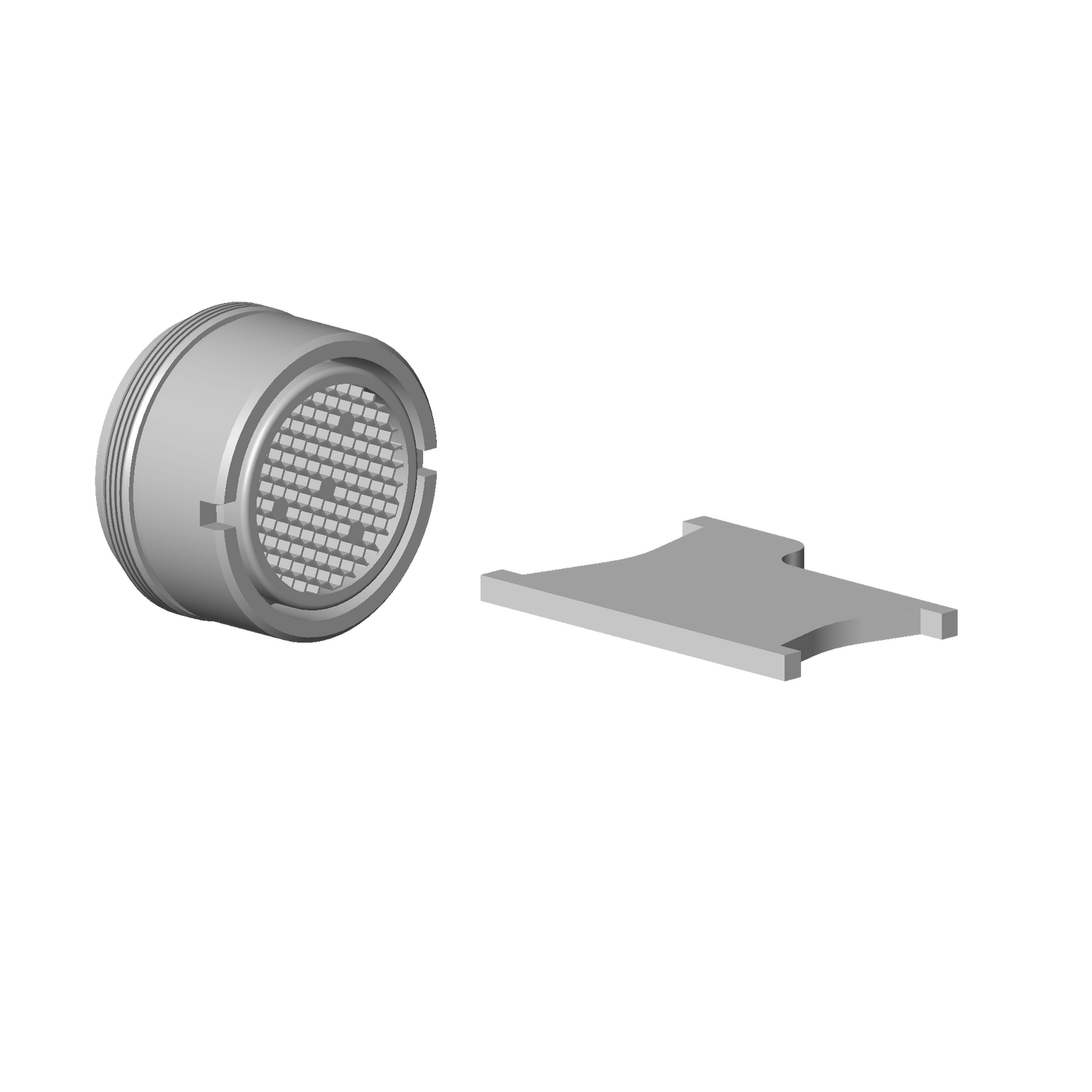 Dornbracht 90230102611 Aerator Anti-Theft Theft-Proof Ø 23,5 X 13 MM, 1.5 Gpm