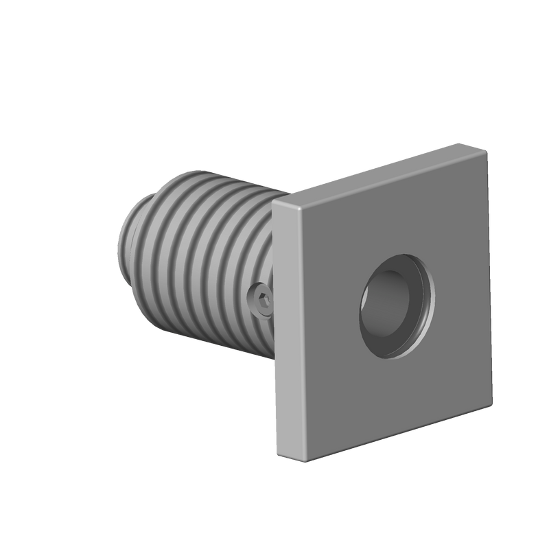 Dornbracht 90277802300 Threaded Shank With Spout Seals And Escutcheon 55 X 55 X 9 MM - Parent