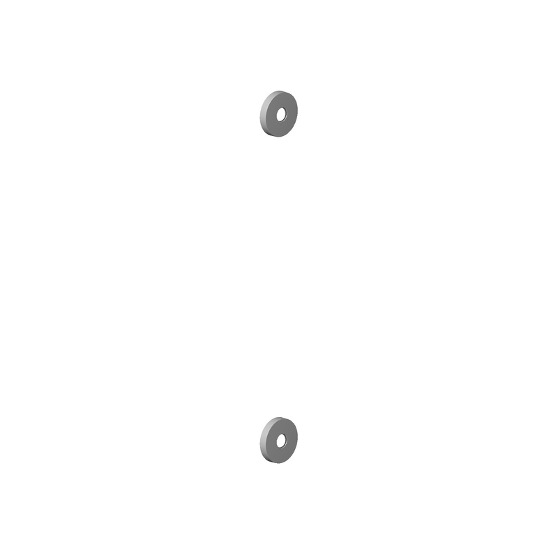 Dornbracht 90278302100 Escutcheon Push-On Cover Plate 1 Pair For Shower Pipe - Parent