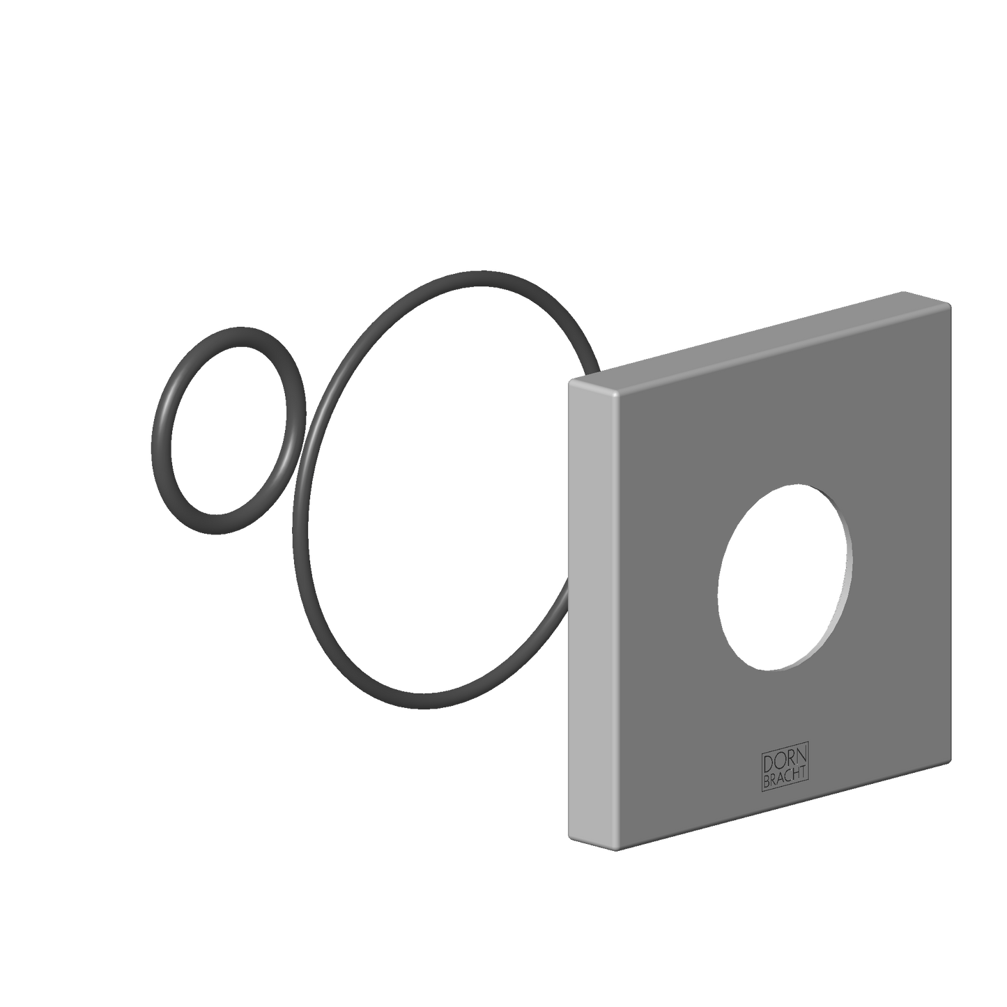 Dornbracht 90279802700 Escutcheon Set Db Logo 60 X 60 X 9 MM - Parent