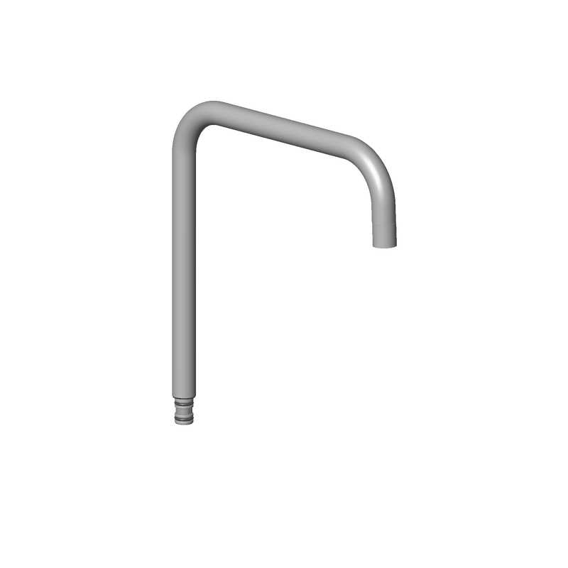 Dornbracht 90282220901-00 Outlet Angular 235 Mm, 2.2 Gpm - Chrome