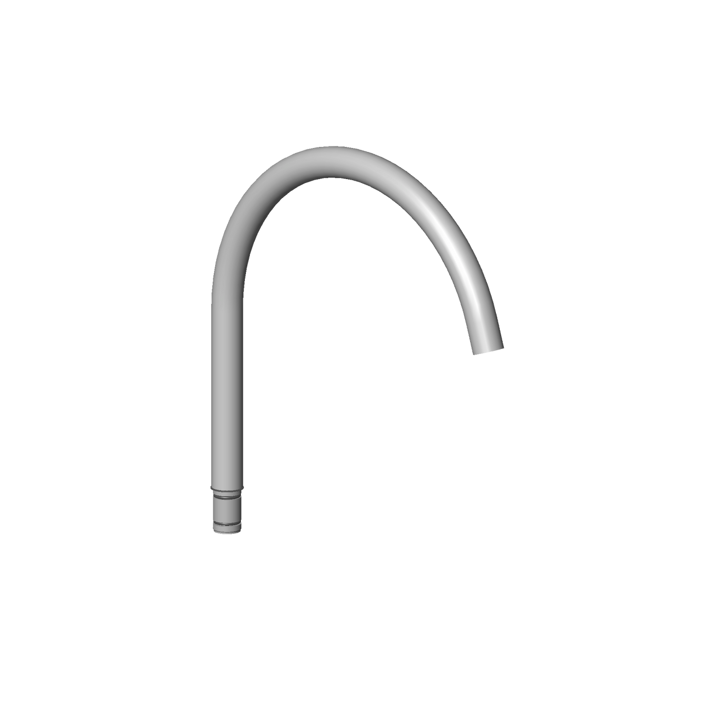 Dornbracht 90282232701 Outlet For Bathtub Vertical Assembly Free-Standing 304 MM, 6.7 Gpm