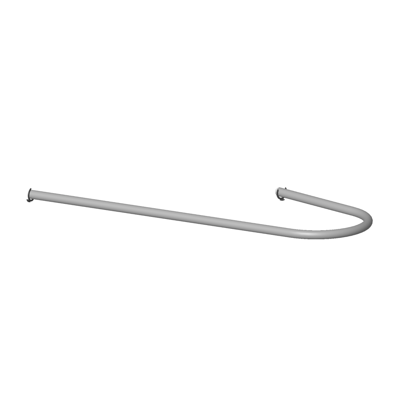 Dornbracht 9030030660090 Tube With Retaining Rings Ø 12 X 1,5 X 1200 Mm