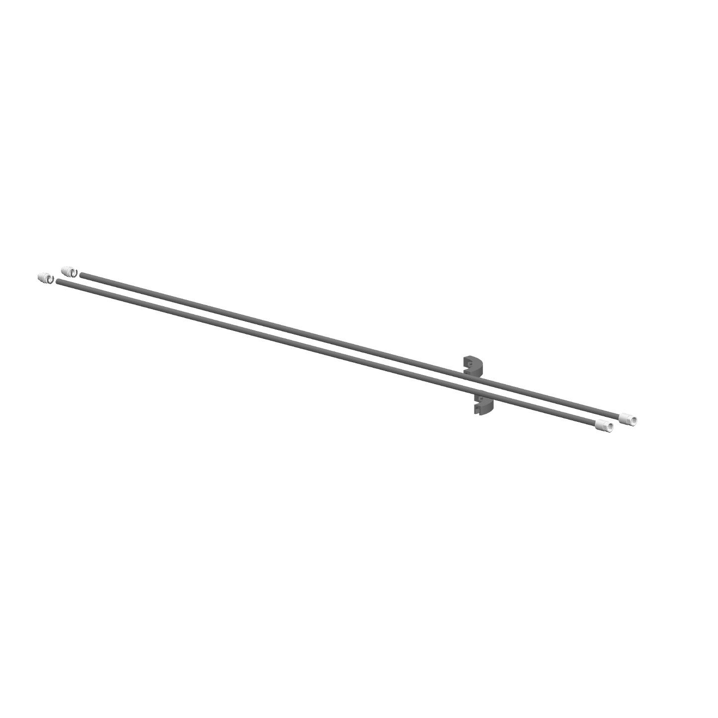 Dornbracht 9030030850090 Tube Adaption Big Rain Comfort Shower Ø 15 X 1,5 X 3000 Mm