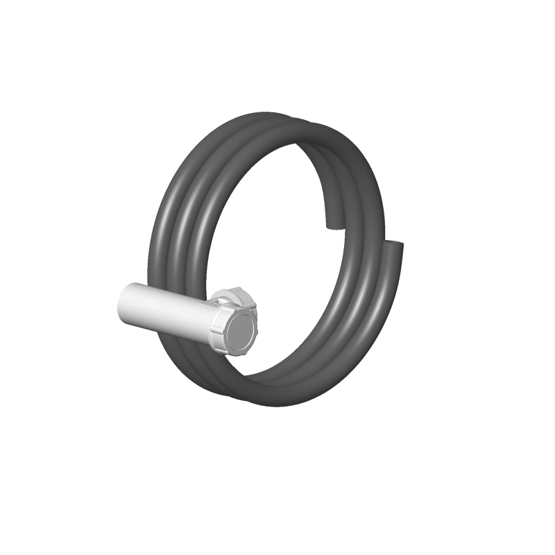 Dornbracht 9030031060190 Hose Set For Bathtub Vertical Assembly Mounting System